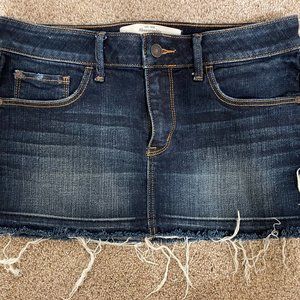 Abercrombie Jean Skirt